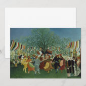 Carte Centenaire de l'Indépendance par Henri Rousseau (Devant / Derrière)