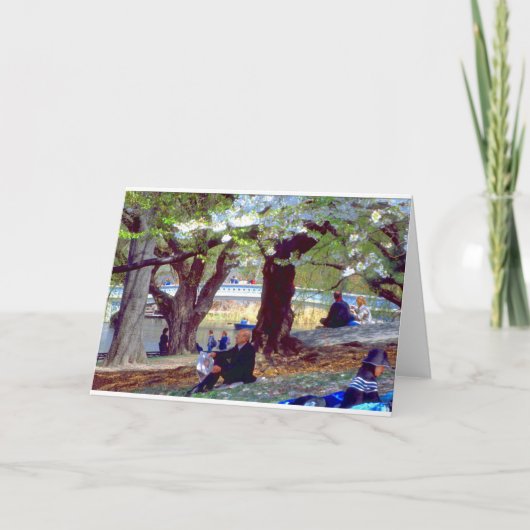 Carte Central Park Manet (Devant)