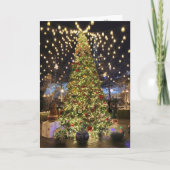 Carte Central Park NYC Arbre de Noël (Devant)