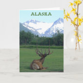 Carte Centre de conservation de la faune de l'Alaska - c (Fleur jaune)