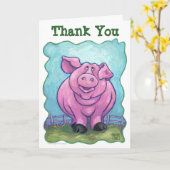 Carte Centre de la partie de porc (Fleur jaune)