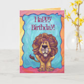 Carte Centre du parti Lion (Fleur jaune)