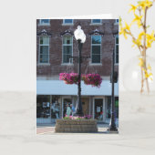 Carte Centre-ville de Washington, Iowa (Fleur jaune)