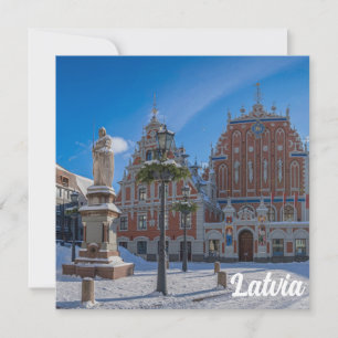 Carte Centre-ville historique de Riga, Lettonie
