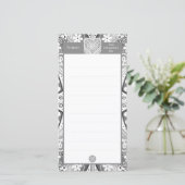 Carte Céramique gris dentelle (Debout devant)