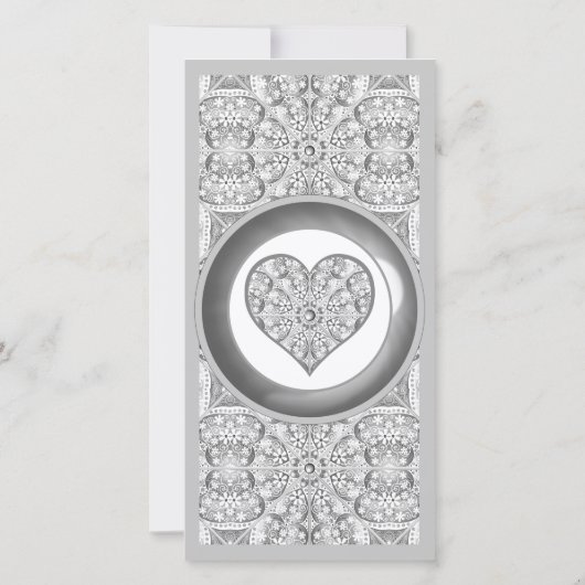 Carte Céramique gris dentelle (Dos)