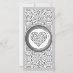 Carte Céramique gris dentelle