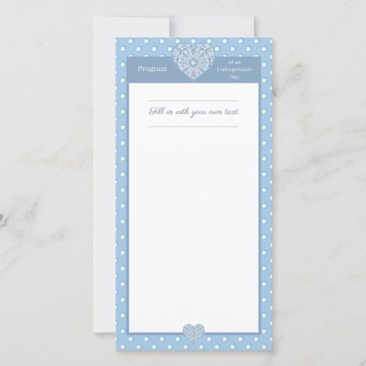 Carte Céramique Lace Bleu clair (Devant)