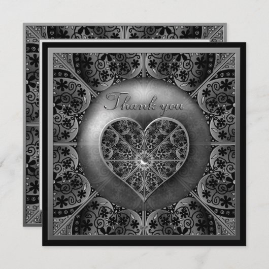 Carte Céramique noir (Devant / Derrière)