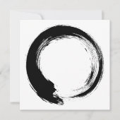 Carte Cercle Zen Enso (Devant)