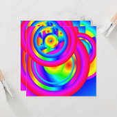 Carte Cercles de couleur (Devant/Arrière en situation)
