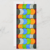 Carte Cercles empilés-Texté par Shirley Taylor (Dos)