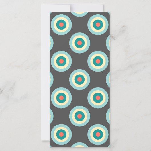 Carte Cercles mixtes gris par Shirley Taylor (Devant)