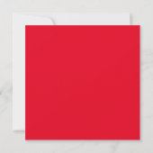 Carte Cercles Rétro Noir Blanc Rouge Pensée De Vous (Dos)