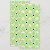 Carte Cercles verts combinés par Shirley Taylor (Devant / Derrière)