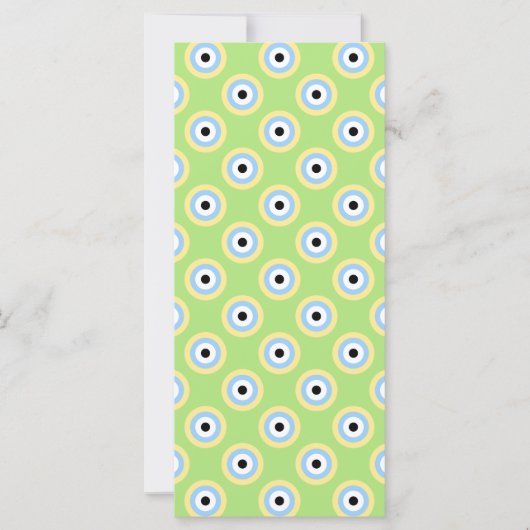 Carte Cercles verts combinés par Shirley Taylor (Devant)