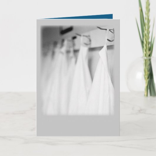 Carte Cérémonie de la blouse blanche Félicitations Hypoc (Devant)