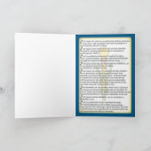 Carte Cérémonie de la blouse blanche Félicitations Hypoc (Intérieur)