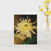 CARTE CÉRÉUS DE BLOG DE NUIT (Fleur jaune)