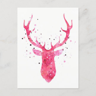 carte Cerf Briefkaart