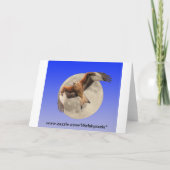 Carte Cerf-volant rouge (Dos)