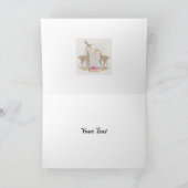 Carte Cerfs Mignons Amoureux (Intérieur)