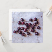 Carte Cerises (Devant/Arrière en situation)