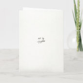 Carte Cerisiers en fleurs (Dos)