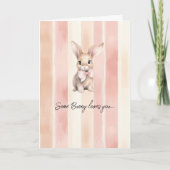 Carte Certain Lapin T'aime (Devant)