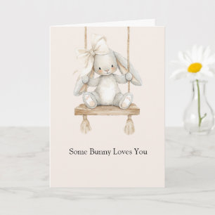 Carte Certain Lapin Vous Aime Swing