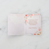 Carte Certains Bunny vous aiment Pink Bunny La Saint-Val (Intérieur)