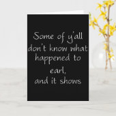 Carte Certains d'entre vous ne savent pas ce qui est arr (Fleur jaune)