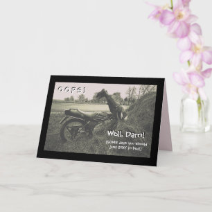 Carte "Certains Jours, Il Faut Rester Au Lit"