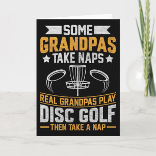 Carte Certains papas prennent des siestes, drôle de papy