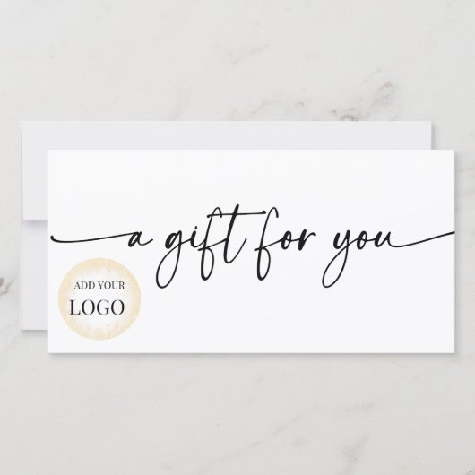 Carte Certificat cadeau (Devant)