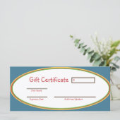 Carte Certificat cadeau Ark Child Care (Debout devant)