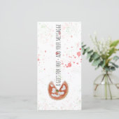Carte Certificat cadeau avec pizza aquarelle (Debout devant)