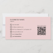 Carte Certificat cadeau Boulangerie Cupcake Cake Shop Bu (Dos)