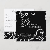Carte Certificat cadeau carré (Devant / Derrière)