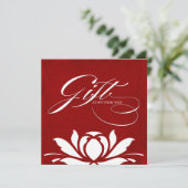 Carte Certificat cadeau Classy Lotus (Debout devant)