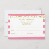 Carte Certificat cadeau client de Parties scintillant bl (Dos)