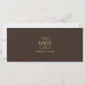 Carte Certificat Cadeau Code QR pour Entreprise Simple M (Dos)