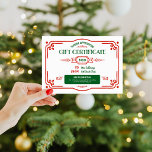 Carte Certificat cadeau d'appréciation de l'enseignant p<br><div class="desc">Dites merci de manière réfléchie avec cette carte cadeau cadeau appréciation professeur, parfait pour un cadeau de groupe d'une classe entière ou d'un groupe de parents. Disponible sous forme de carte imprimée ou de téléchargement numérique pratique pour un don de dernière minute, c’est un excellent choix pour les vacances, la...</div>