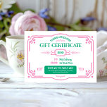 Carte Certificat cadeau d'appréciation de l'enseignant p<br><div class="desc">Dites merci de manière réfléchie avec cette carte cadeau cadeau appréciation professeur, parfait pour un cadeau de groupe d'une classe entière ou d'un groupe de parents. Disponible sous forme de carte imprimée ou de téléchargement numérique pratique pour un don de dernière minute, c’est un excellent choix pour les vacances, la...</div>