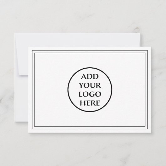 Carte Certificat Cadeau de Logo d'Entreprise Professionn (Devant)