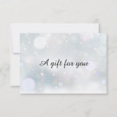 Carte Certificat cadeau de Noël d'affaires (Devant)