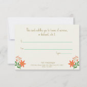 Carte Certificat cadeau de Noël mignon (Dos)