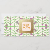 Carte Certificat cadeau de Noël rétro (Devant)