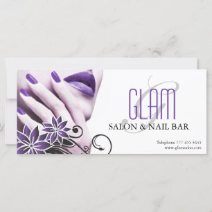 Carte Certificat cadeau de salon et de Spa