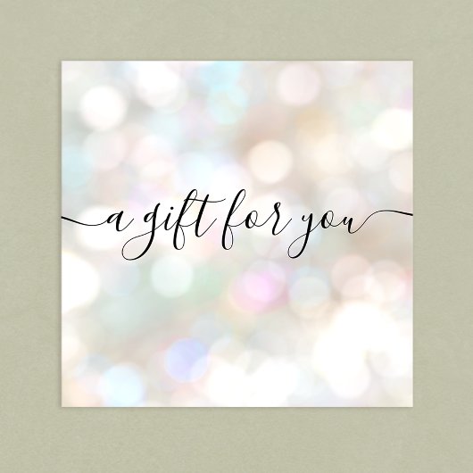 Carte Certificat cadeau de signature de fêtes